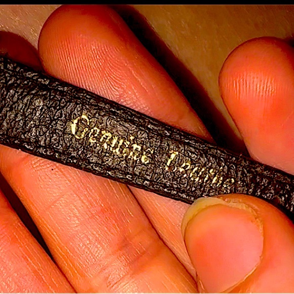 Vintage Mickey & Mini Mouse Black Genuine Leather Watch - Picture 4 of 4